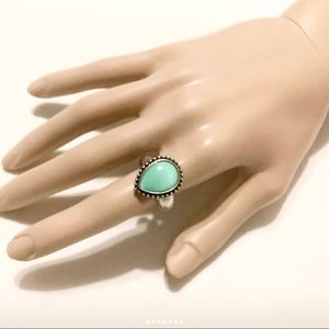 Green - Index Finger - Stretch Ring